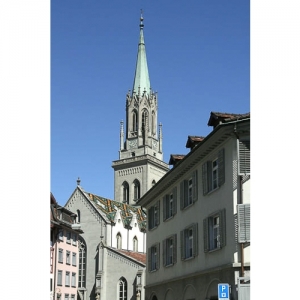 St. Gallen - St. Laurenzenkirche - 1854