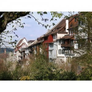 Bischofszell: Hinterfront Kirchgasse - 0764